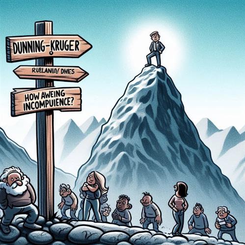 Hiệu ứng Dunning-Kruger: Người kém hiểu thường tự tin quá mức, còn người giỏi lại hay đánh giá thấp năng lực của mình.