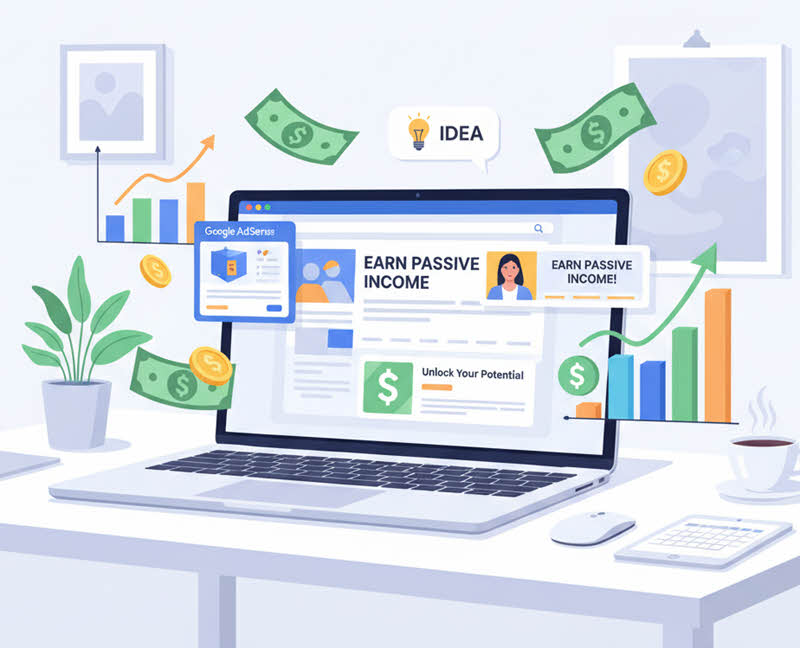 Hướng dẫn cách kiếm tiền từ blog bằng Google AdSense và các nền tảng quảng cáo, tối ưu thu nhập online từ website cá nhân.