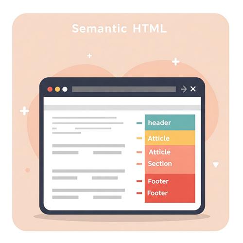 Minh họa cách dùng thẻ <article> trong HTML5 để tạo nội dung độc lập, tối ưu SEO và cải thiện cấu trúc semantic cho website.