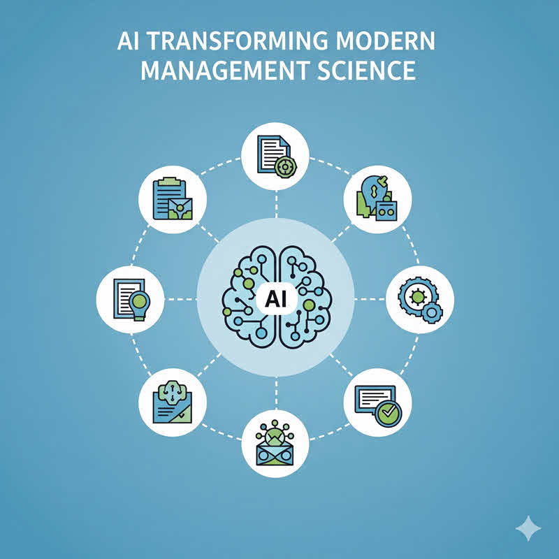 AI đang thay đổi quản trị hiện đại: tối ưu CRM, chuỗi cung ứng, bảo mật, đào tạo và ra quyết định.