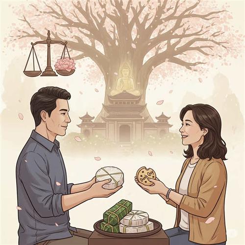 Bánh ít trao đi, bánh quy trao lại