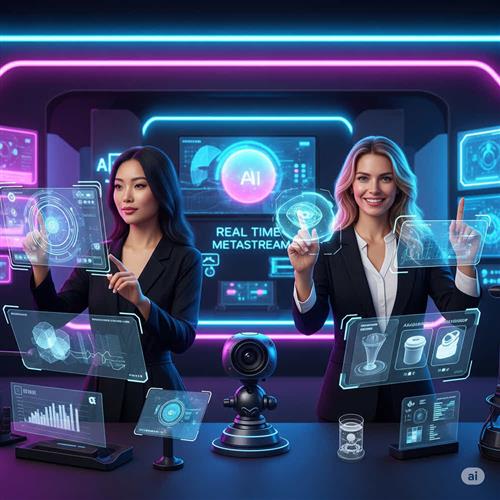 AI đang cách mạng hóa livestream với cá nhân hóa, tự động hóa, Metaverse và quảng cáo thông minh trong thời đại truyền thông số.