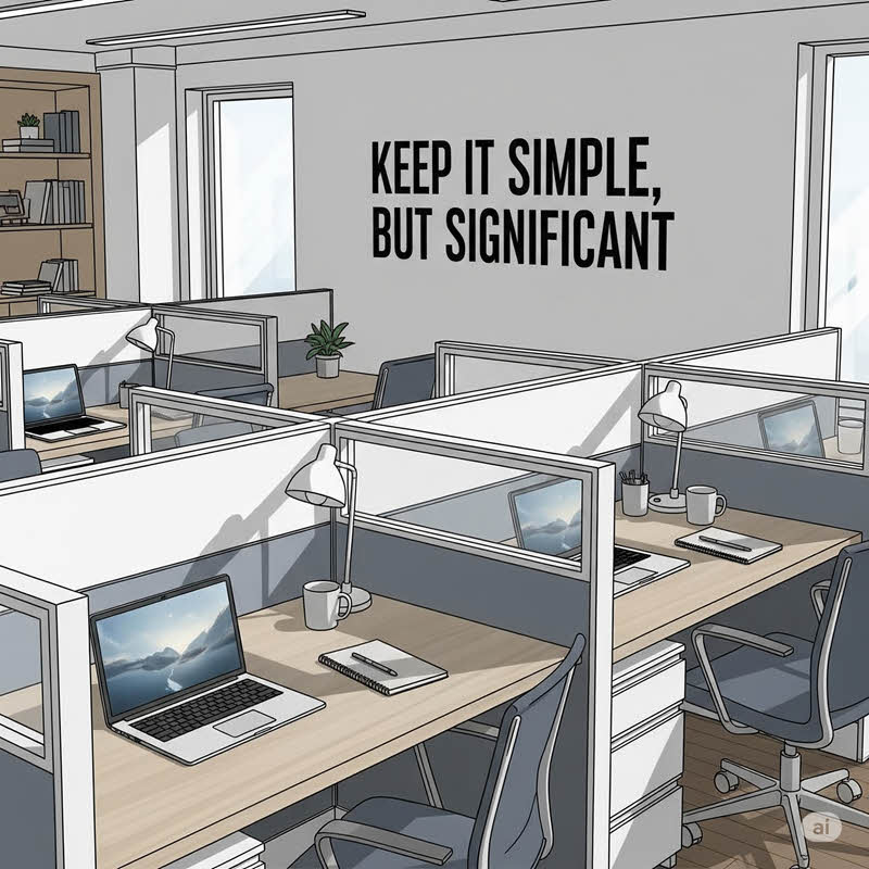 main benefits of office cubicles over open office layouts