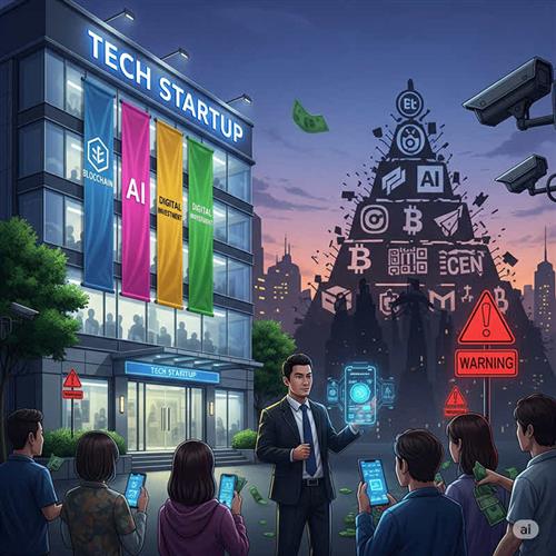 Cảnh báo 6 hình thức lừa đảo tài chính hiện đại: đa cấp 4.0, Ponzi công nghệ, startup lừa đảo, gọi vốn ma và đầu tư ảo.