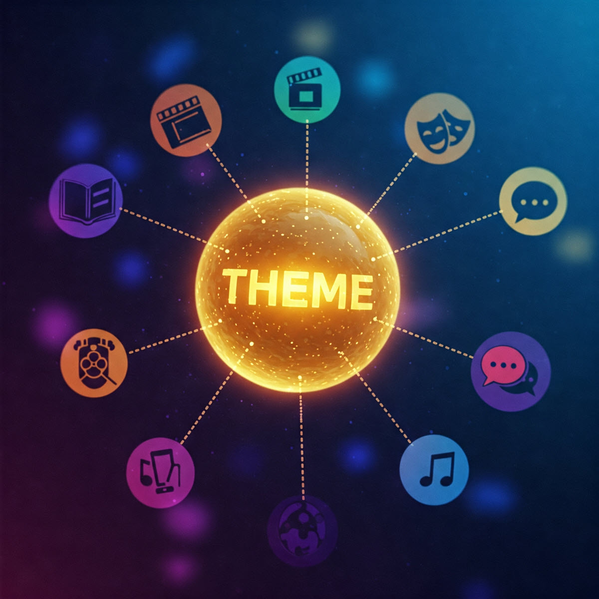 Minh họa nội dung chủ đề (thematic content) giúp tăng SEO, nâng cao trải nghiệm người dùng và phát triển thương hiệu trong thời đại AI.