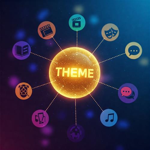 Minh họa nội dung chủ đề (thematic content) giúp tăng SEO, nâng cao trải nghiệm người dùng và phát triển thương hiệu trong thời đại AI.