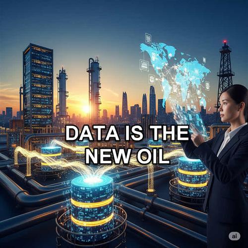 Data is the new oil - Dữ liệu là nguồn dầu mỏ mới