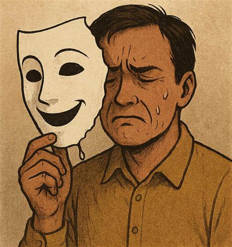 "Wearing thin" is a figurative expression that describes something becoming less effective, convincing, or enjoyable due to being used or seen too many times. It can also refer to the weakening or diminishing of patience or tolerance. 