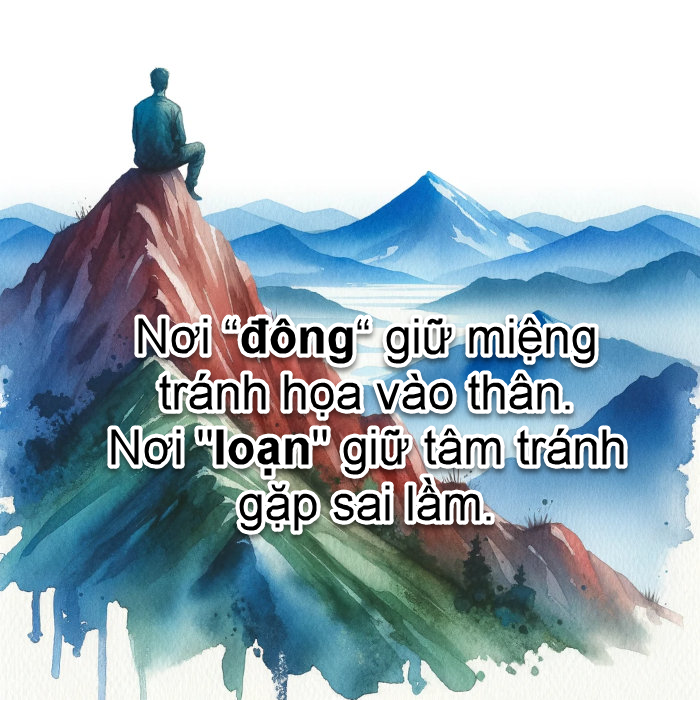 Sống an nhiên, tu dưỡng bản thân, bao dung, nhường nhịn để tận hưởng hạnh phúc thật sự và kéo dài tuổi thọ trong sự bình yên.